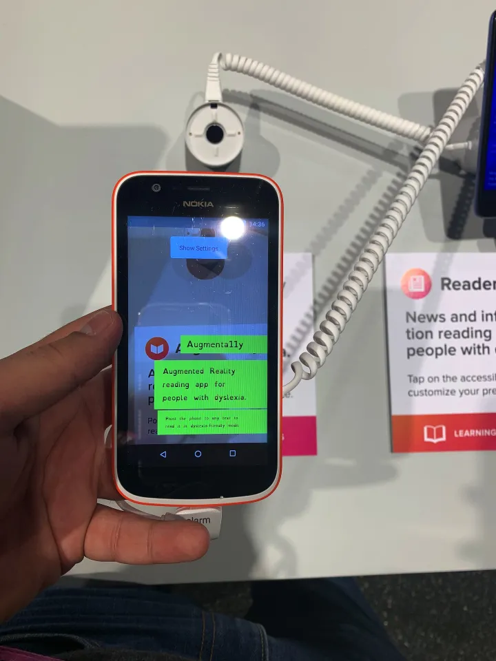 Demonstration of assistive digital accessibility technology